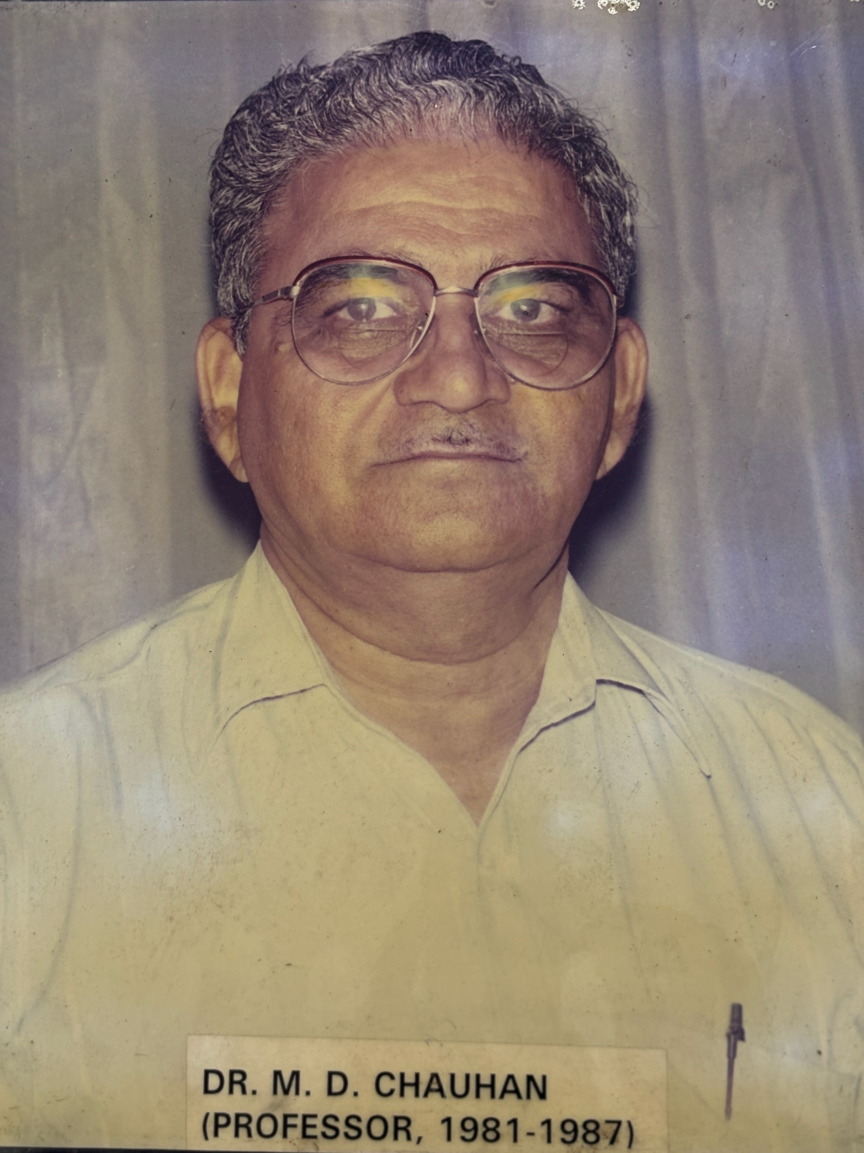Dr. M.D.Chauhan